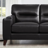 Prospera Home Sorena Top-grain Leather Sofa and Chair