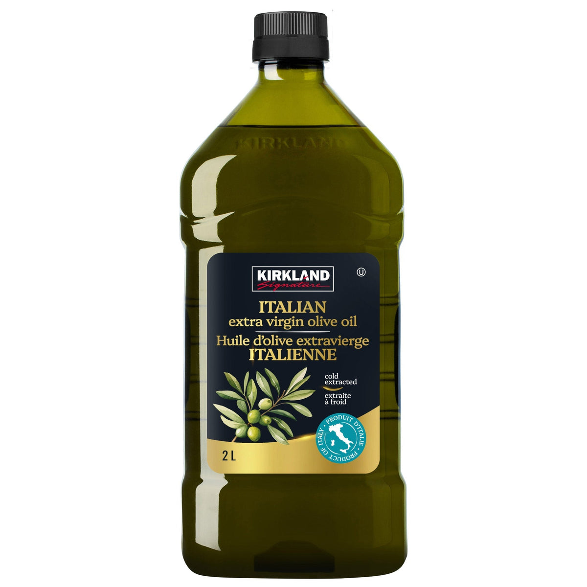 Kirkland Signature 100% Italian Extra Virgin Olive Oil, 2 L