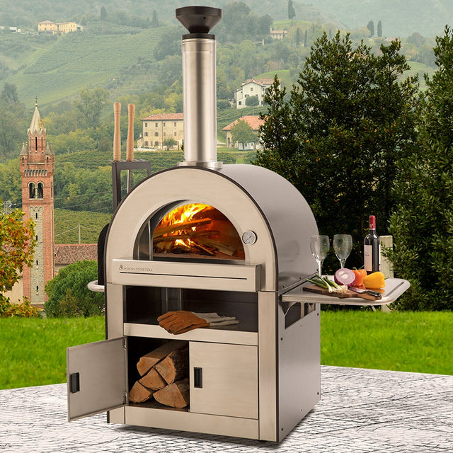 Forno Venetzia Pronto 510 Outdoor Wood Burning Pizza Oven H4