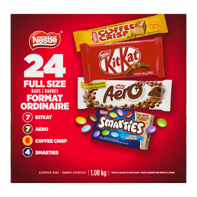 Nestlé Assorted Full Size Candy Bars, 1.08 kg E2