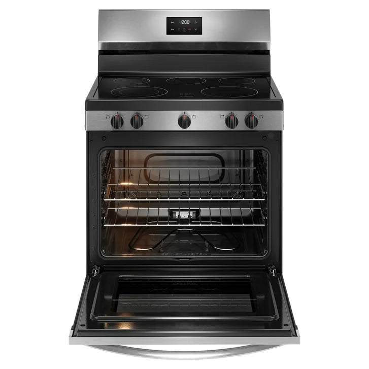 Frigidaire 30 in 5.3 cu ft. Electric 5-Burner Range with Even Baking Technology