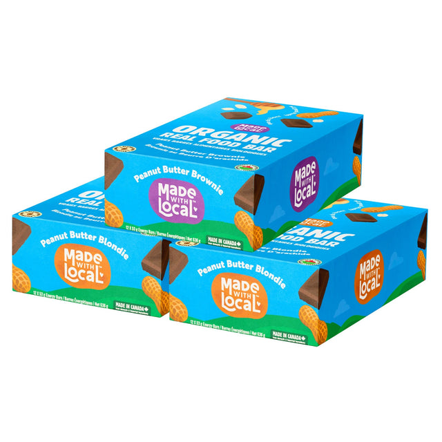 Made With Local Organic Real Food Bars, 36 × 53 g X9