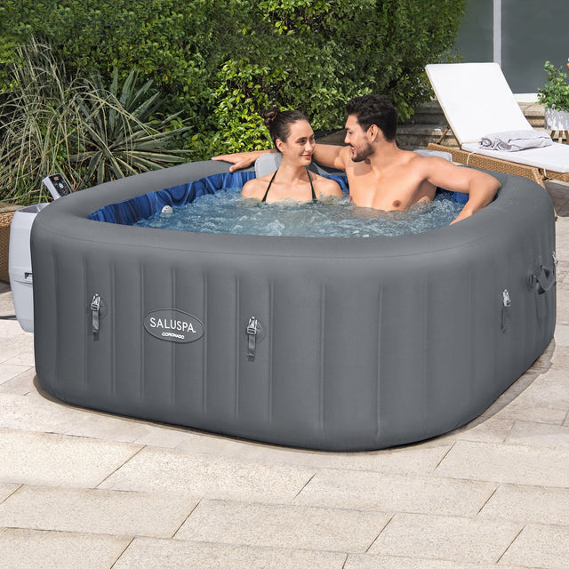 Saluspa Coronado EnergySense Smart AirJet Inflatable Hot Tub L4