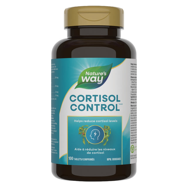 Nature's Way Cortisol Control, 100 Tablets B6