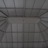 Sunjoy 12 ft. x 16 ft. Cape Blue Hardtop Screenhouse