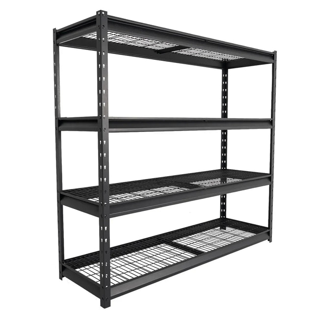 Atlas 4-Tier Heavy Duty Industrial/Garage Shelving J4