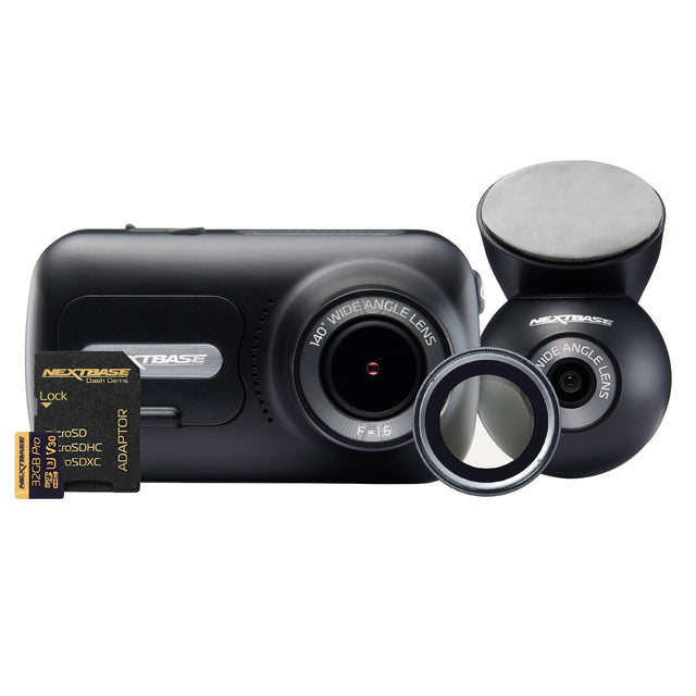 Nextbase 322GW Dash Cam Bundle with Rear Window Camera Z3