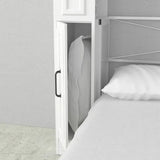 Bed & Room Porter Portrait Wall Bed with Internal Storage, Queen