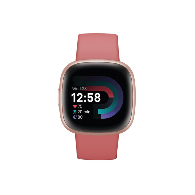 Google Fitbit Versa 4 Smartwatch GPS with two charging cables Y3