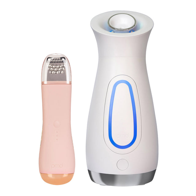 PMD Perfect Pores Bundle - Wave Pro Advanced Skin Spatula and SilkSteam Pro Facial Steamer T7