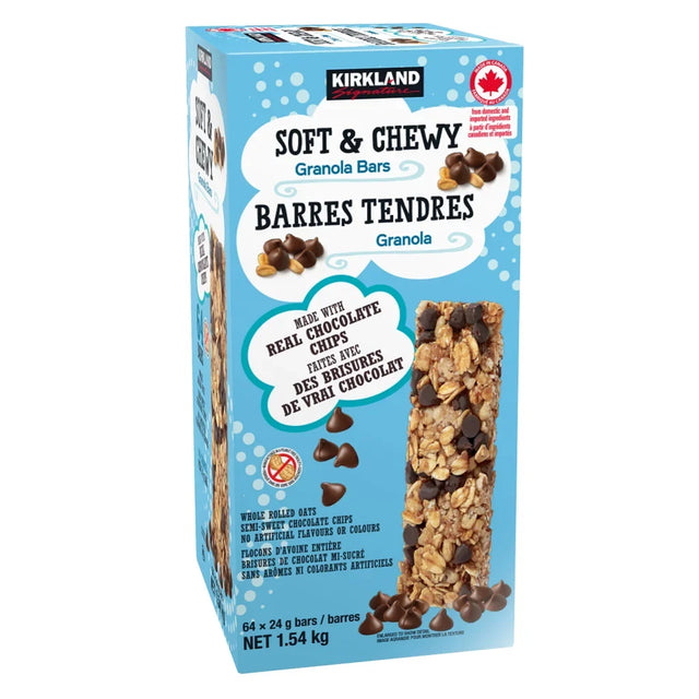 Kirkland Signature Soft & Chewy Granola Bars, 64 × 24 g P5