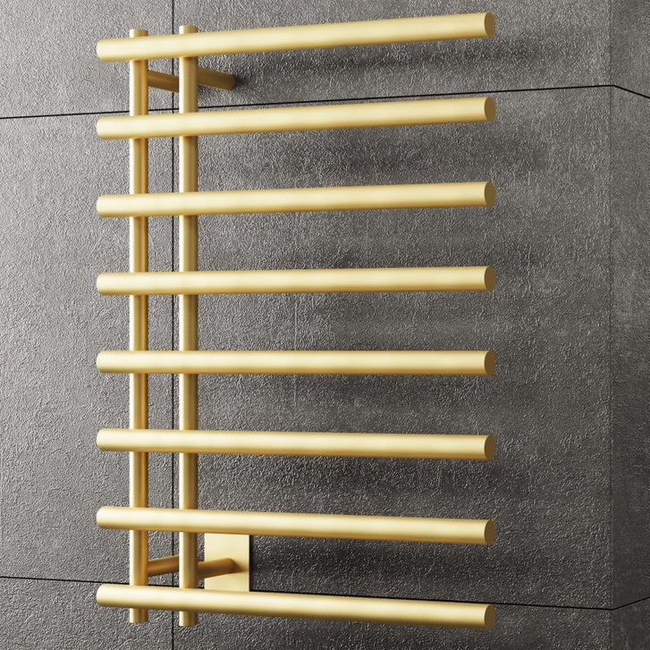 Paris Mirror Leto 8 Bar Towel Warmer