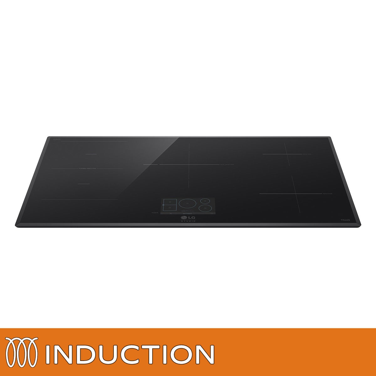 LG STUDIO 36 in Induction Cooktop with 5 Burners and Flex Cooking Zone
