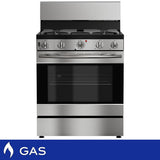 Element 30 in. 5.0 cu ft. Stainless Steel Gas Range