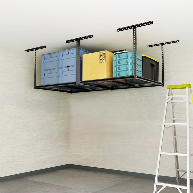 Atlas Pro 4 ft. x 8 ft. Overhead Garage Storage Rack O2