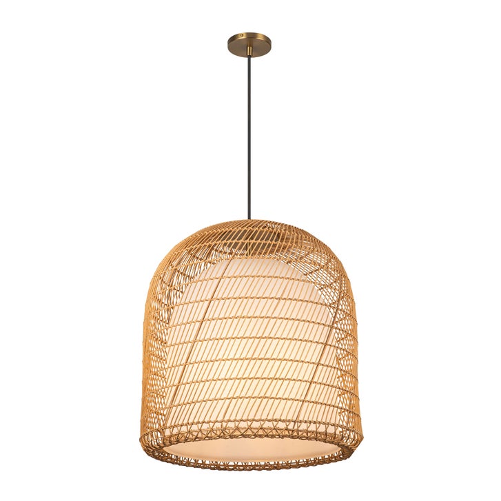 Light & Modern Bungalow 20 in. Pendant Light
