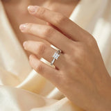 Princess Cut Diamond Solitaire Ring (1.00 ct)