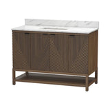 MagickWoods Santa Fe Jacobean Walnut Bathroom Vanity