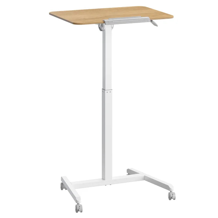 Tilting Height Adjustable Mobile Desk