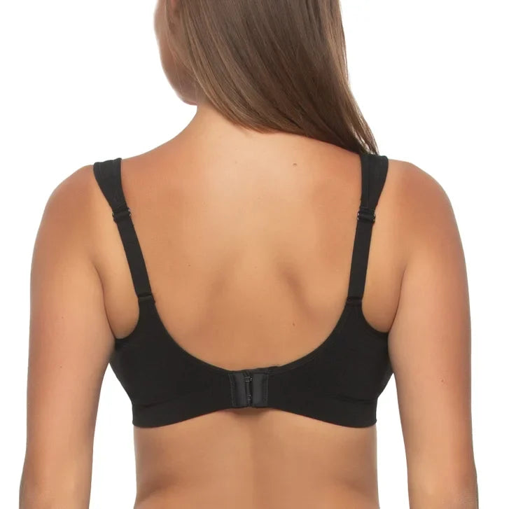 Black Bow Women's Adaptive Cup Wire Free Bra