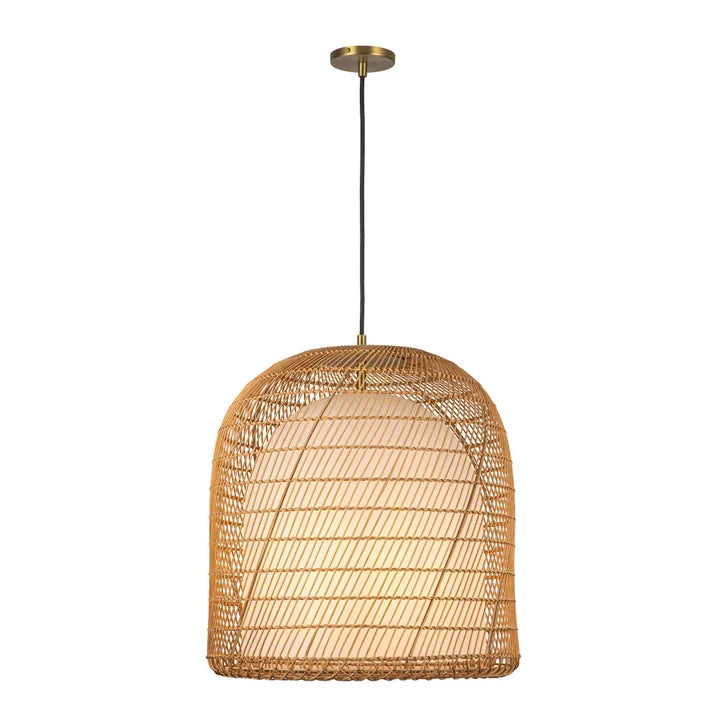 Light & Modern Bungalow 20 in. Pendant Light