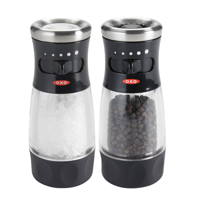OXO SoftWorks Salt and Pepper Grinder Set U9