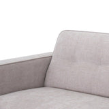 Right-hand Facing Fabric Sofa-chaise
