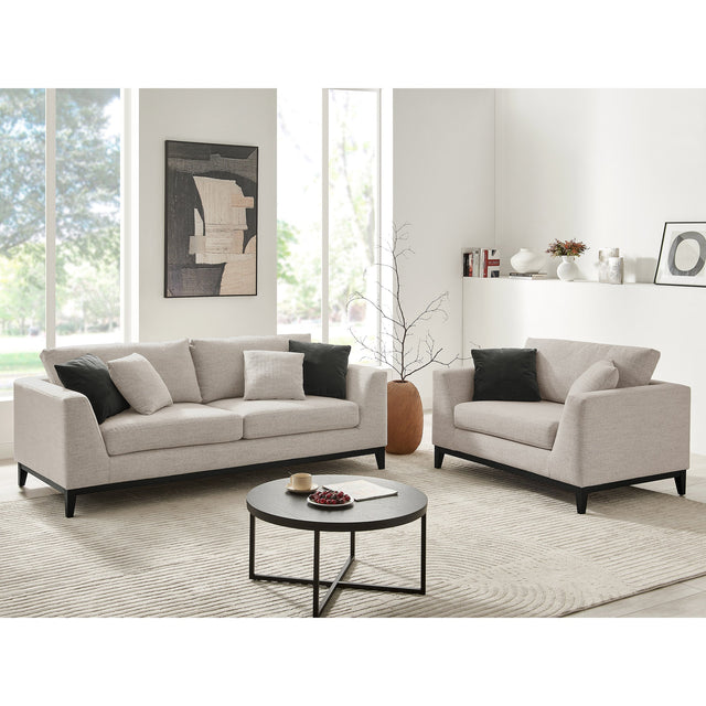 Wynn 2-piece Fabric Sofa & Chair H5