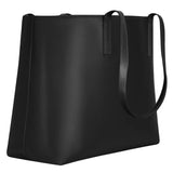 Champs Onyx Collection Leather Business Tote, 22 L