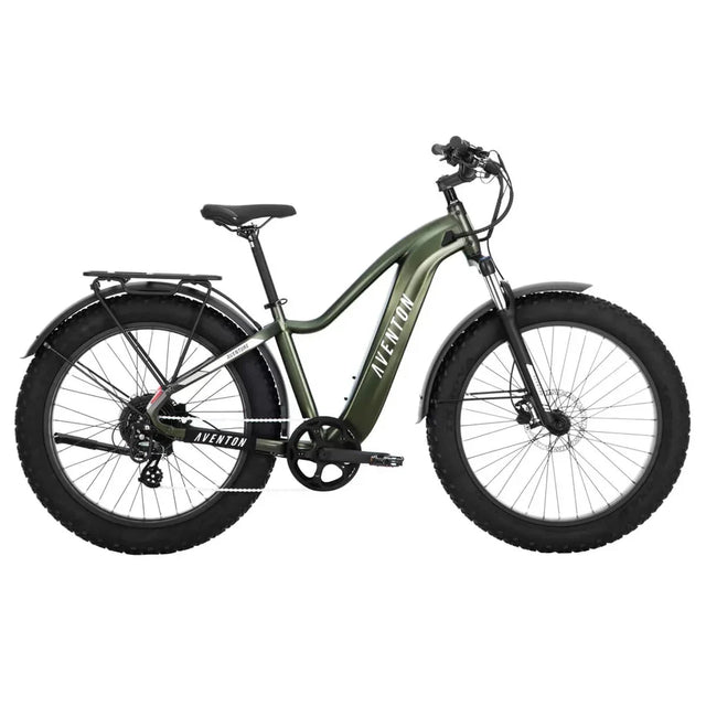Aventon Aventure V2.5 Step Over Fat Tire E Bike, 97 km Max Range V7