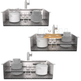 FORNO ACQUA D-WP30 33 in. Stainless Steel Kitchen Sink Workstation