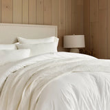 Evergrace Cotton Ribbed Quilted Coverlet Set