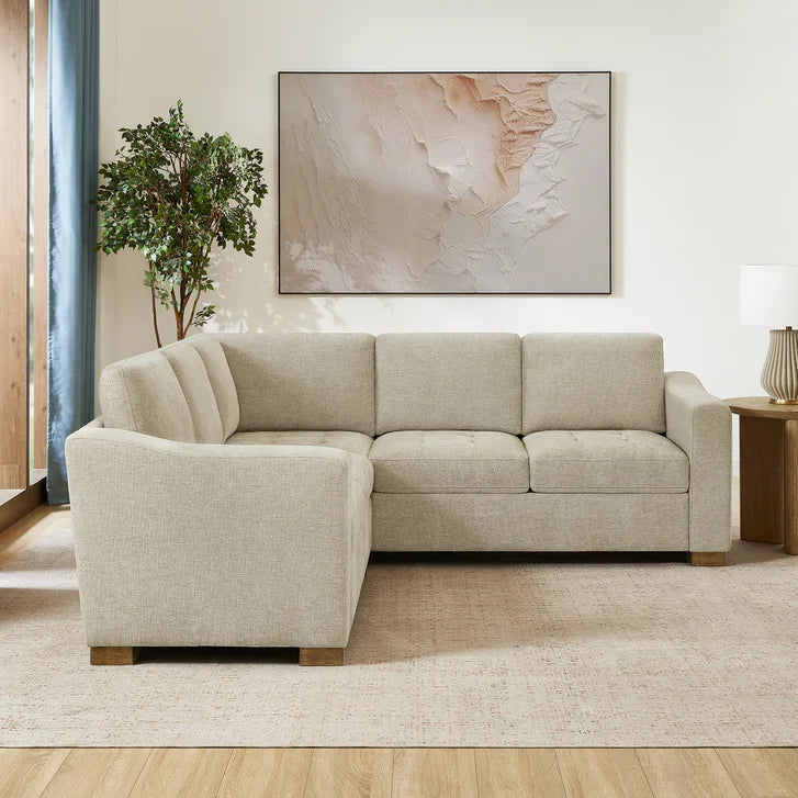 Thomasville 2-piece Fabric Knock Down Sectional