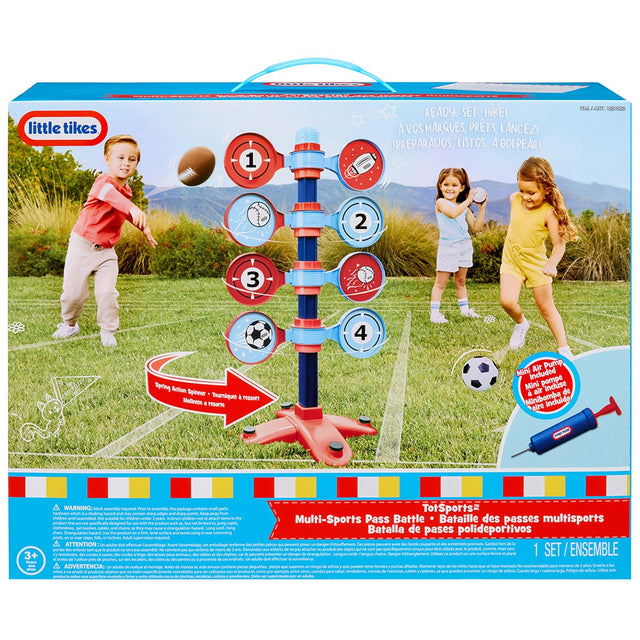 Little Tikes - Multi Sports PassThrow Battle Set D4