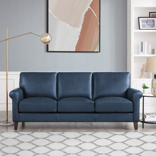 Prospera Home Larsen Top Grain Leather Sofa Q7
