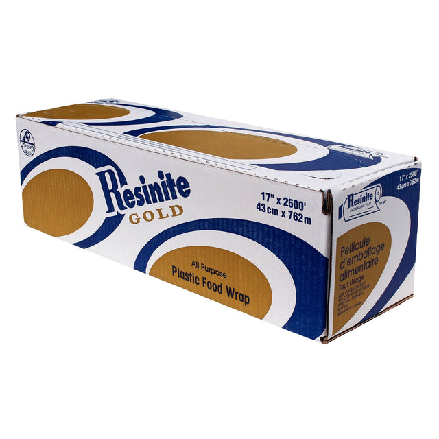 Resinite Gold Commercial All-purpose Plastic Food Wrap, 43 cm × 762 m O8