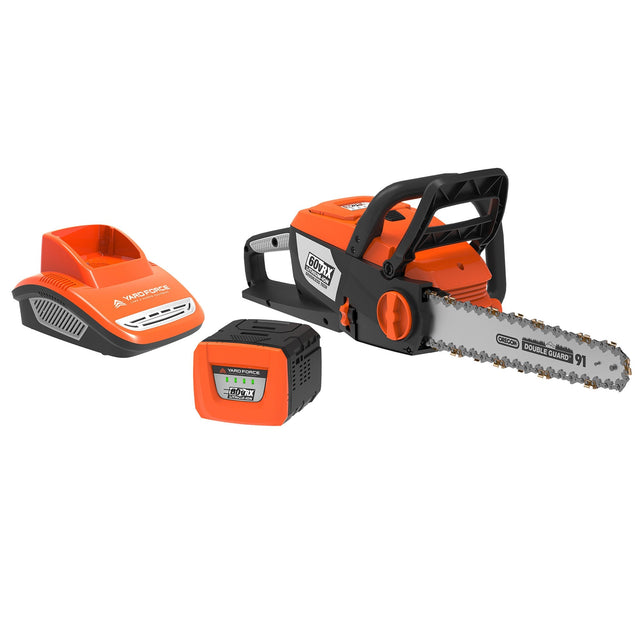 Yard Force Cordless 60v Lithium-Ion 16” Chainsaw A8