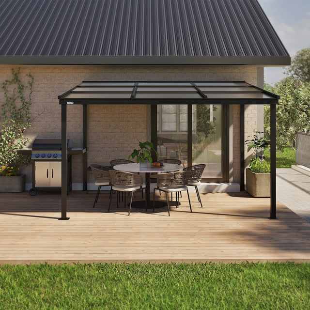 Sojag Budapest 10 ft. x 12 ft. Retractable Mural Gazebo C7