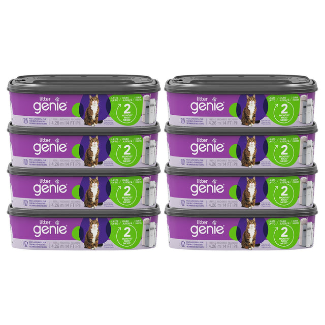 Litter Genie Standard Refill, 8-pack J4