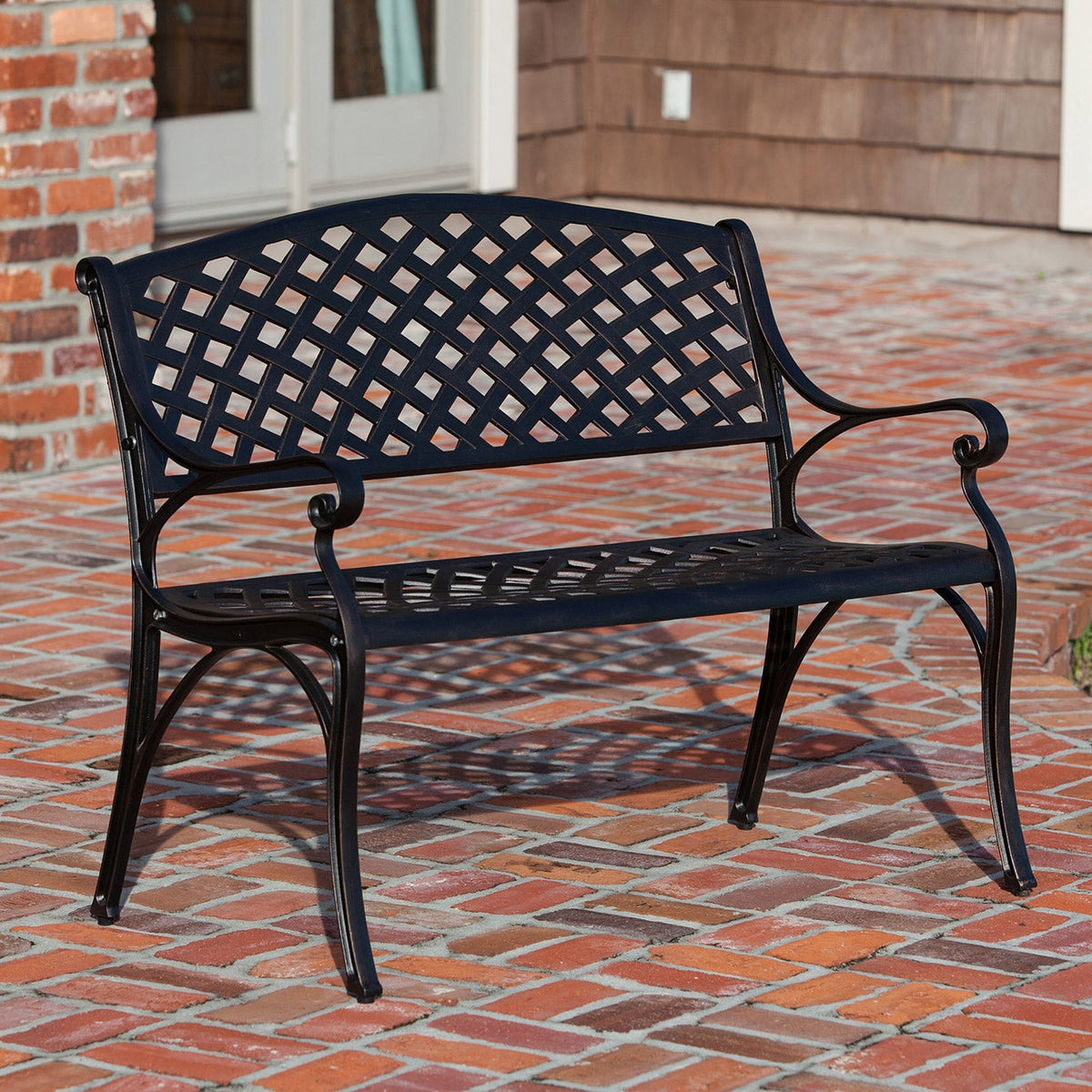 Patioflare Cast Aluminum Bench