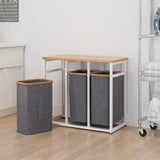 Trinity Bamboo Laundry Sorter