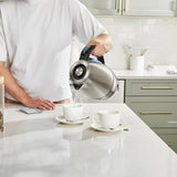 Chefman 1.8 L Custom-Temp Digital Kettle, Stainless Steel