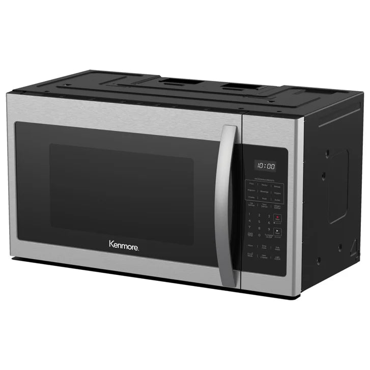 Kenmore 30 in. 1.7 cu ft. Stainless Steel Over The Range Microwave with Auto-Cook Options, 300 CFM
