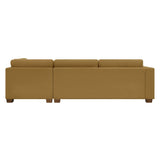 Thomasville Walsen 3-piece Fabric Sectional with Storage Ottoman
