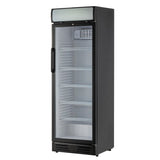 Hamilton Beach 25.5 in. 12.5 cu ft. Commercial Glass Door Merchandiser with Self Closing Door