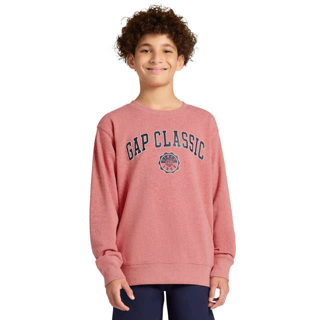 Gap Boys' Logo Crewneck Sweatshirt M0