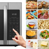 Kenmore 30 in. 1.7 cu ft. Stainless Steel Over The Range Microwave with Auto-Cook Options, 300 CFM