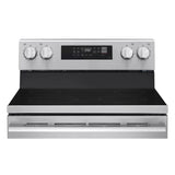 LG 30 in 6.3 cu ft. Stainless Steel Electric Freestanding Range with True Convection and Air Fry
