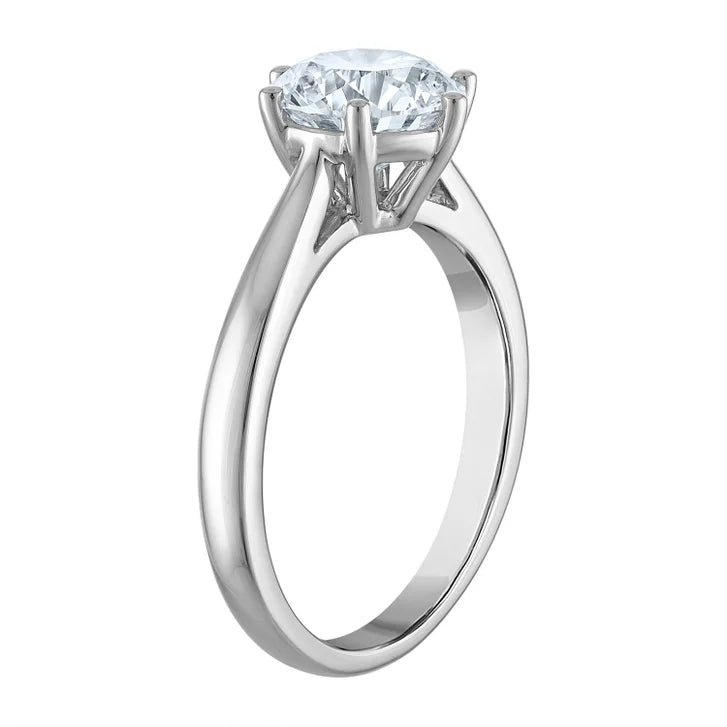 2.00 ct Round Brilliant Cut, Clarity VS2, Colour E, Diamond Solitaire Ring