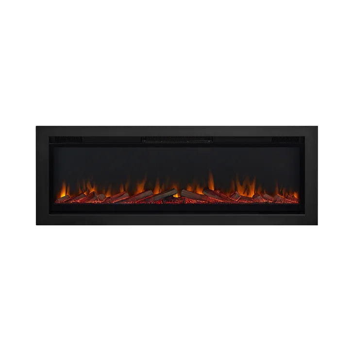 Real Flame 165.1 cm (65 in.) Wall-Mount or Recessed Electric Fireplace Insert